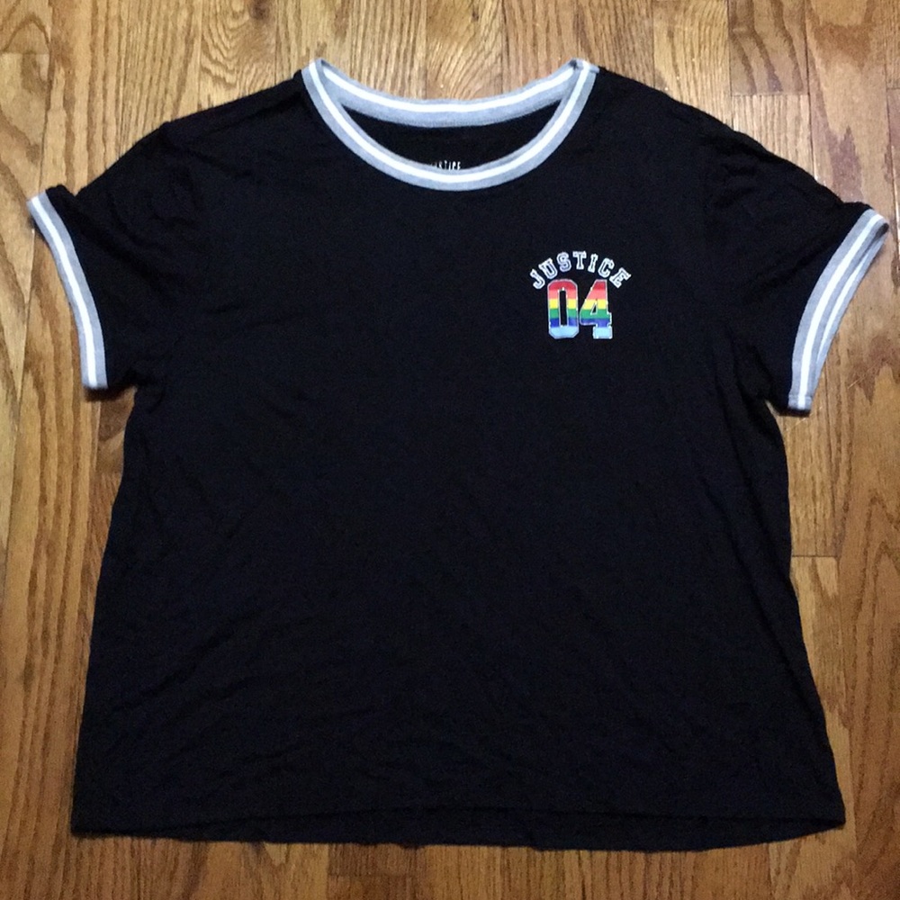 Girls short sleeve shirt plus size
